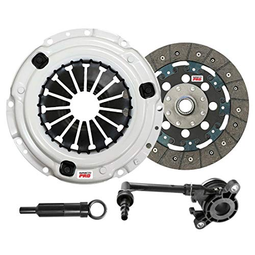 ClutchMaxPRO Heavy Duty OEM Clutch Kit with Slave Cylinder Compatible with 2009-2014 Cube MR18DE 2007-2019 Sentra MR20DE MRA8DE 2007-2012 Versa 1.8L 2.0L (CP06055HDRWS-CK) - Image 1
