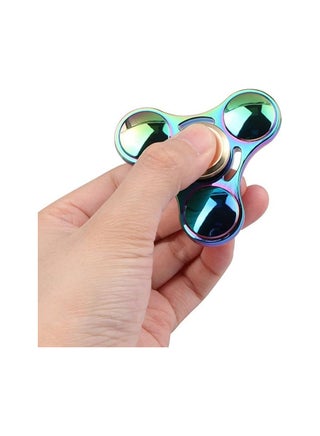 Fidget Spinner متعدد الألوان يقلل من الإجهاد والقلق يقتل الملل للأطفال البالغين بوصة - view 5
