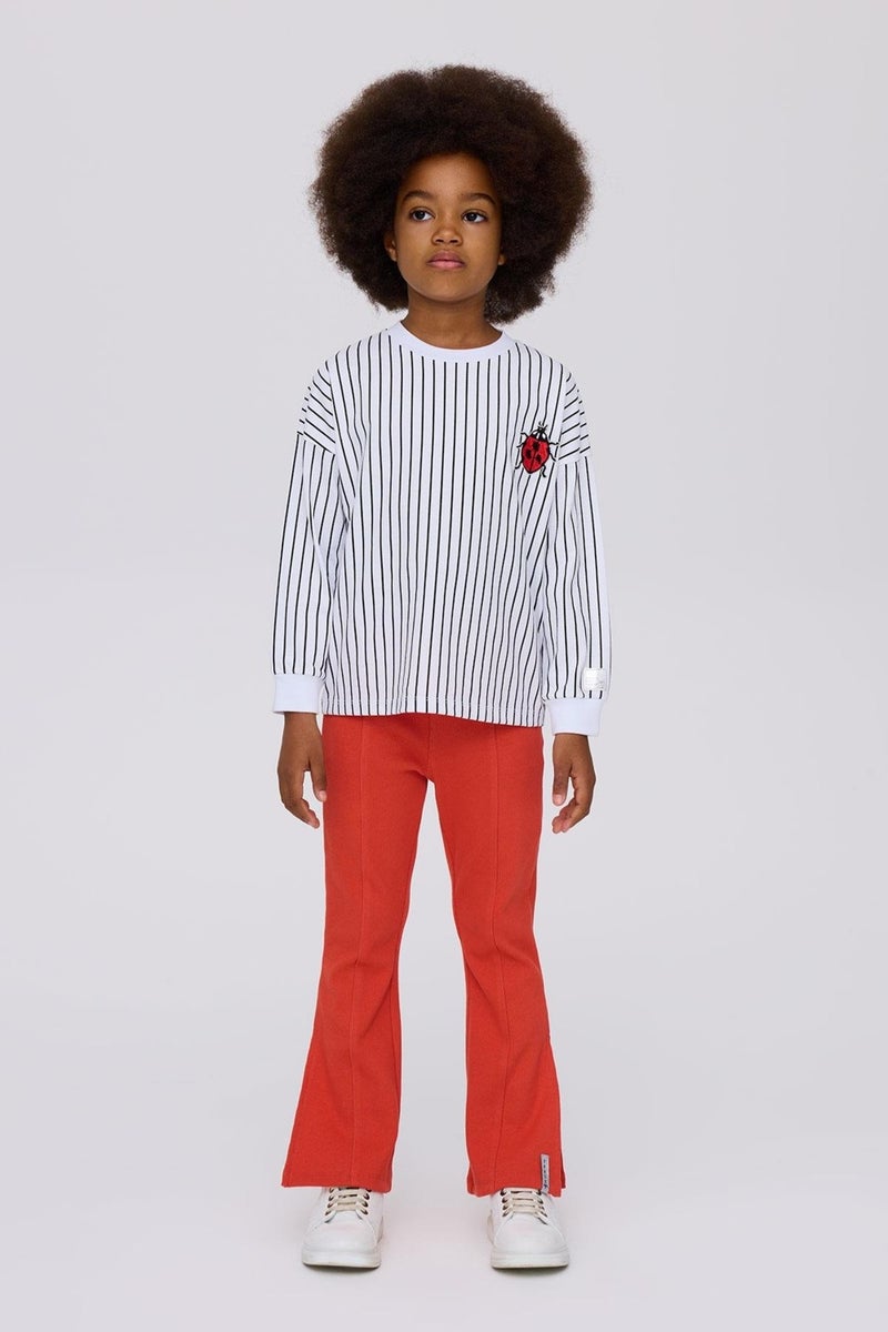 TYESS Bg Store Girl Striped Sweatshirt  - Image 1