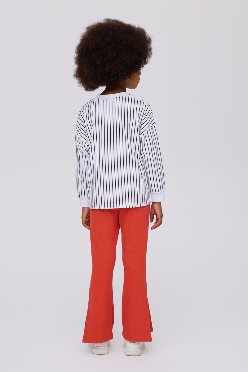 TYESS Bg Store Girl Striped Sweatshirt  - Image 4