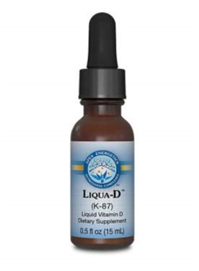 Apex Energetics Liqua-D 0.5 fl oz (K-87) Supports The Immune and Skeletal System by offering Vitamin D in a Liquid Form | Support The Balance of Calcium and Phosphorus 