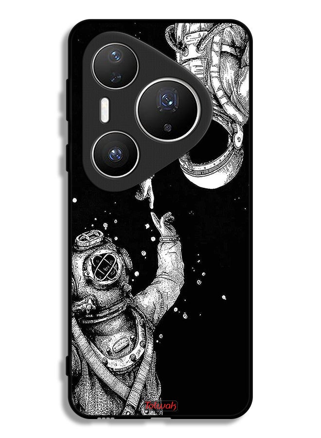 Tolwak Huawei Pura 80 Pro Protective Case Cover Astronauts - Image 1