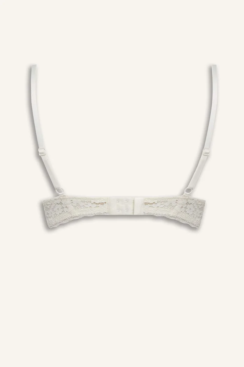 DeFacto Lace Covered Padded Underwired T-Shirt Bra