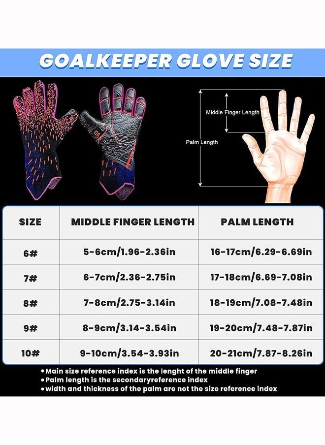 Taiahiro - Sports Football Goalie Goalkeeper Gloves For Kids Boys Children Non-slip And Wear-resistant - Image 1