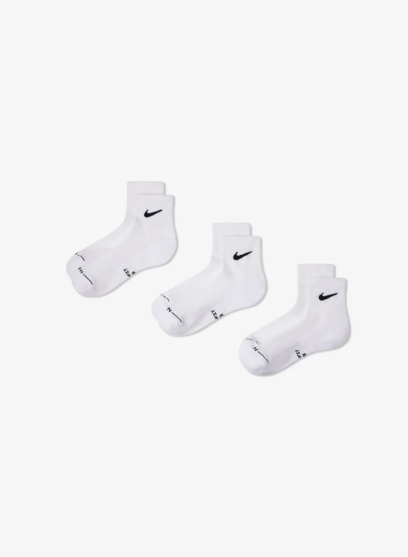 Nike 3-Pack Everyday Elevated Ankle Socks