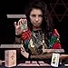 LYINGFISH Tarot Cards for Beginners Pink Tarot Cards with Guide Book Gold Foil with Meanings on Them 78 Classic Origina Waterproof Rider Waite Taro Deck Fortune Telling GamePink - Image 4