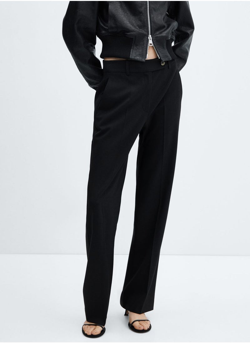 MANGO - High Waist Pants - Image 1