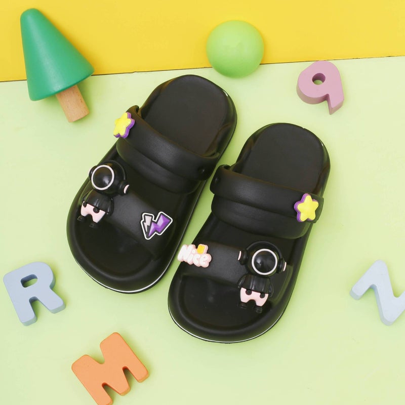 Cute Cartoon Children'S Slippers Boys And Girls Eva Slippers Flat-Bottomed Comfortable Shoes Children'S Parent-Child - Image 1