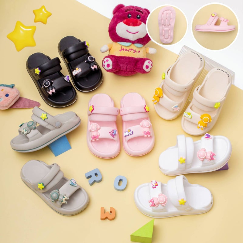 Cute Cartoon Children'S Slippers Boys And Girls Eva Slippers Flat-Bottomed Comfortable Shoes Children'S Parent-Child - Image 2