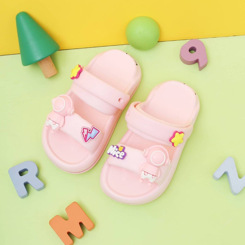 Cute Cartoon Children'S Slippers Boys And Girls Eva Slippers Flat-Bottomed Comfortable Shoes Children'S Parent-Child - Image 5