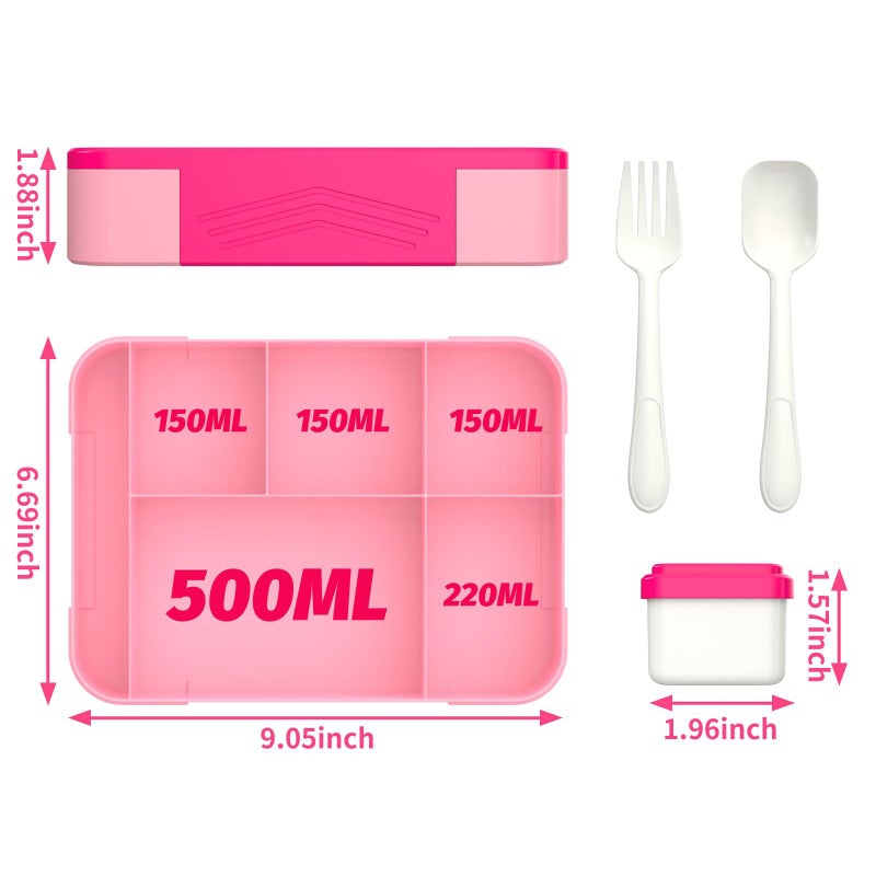 Hap Tim Bento Box Lunch Box for Kids (CA1265-PK) - Image 5