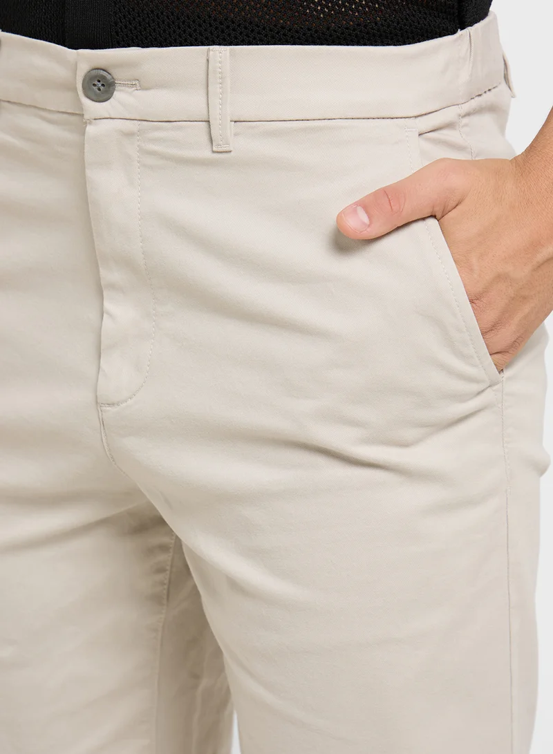 CALVIN KLEIN Regular Fit Straight Shorts