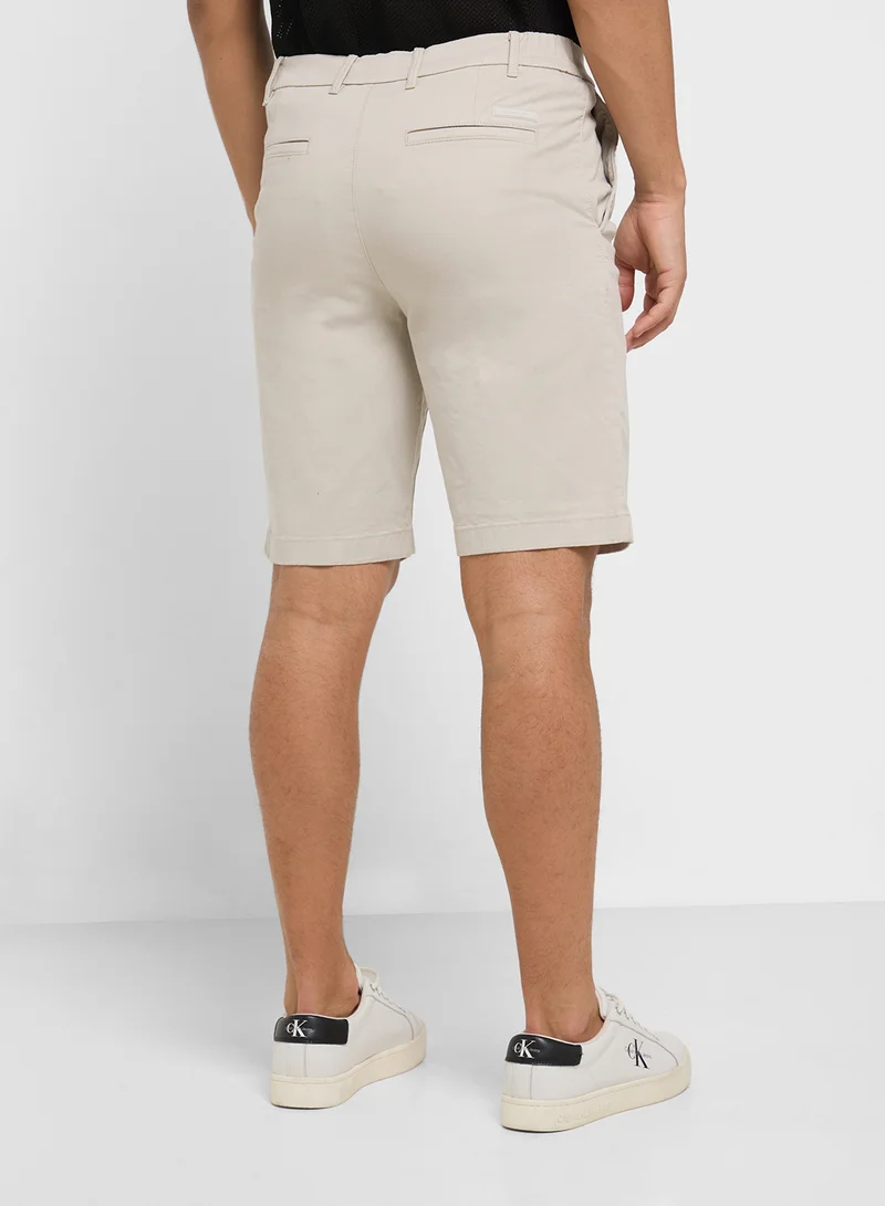 CALVIN KLEIN Regular Fit Straight Shorts