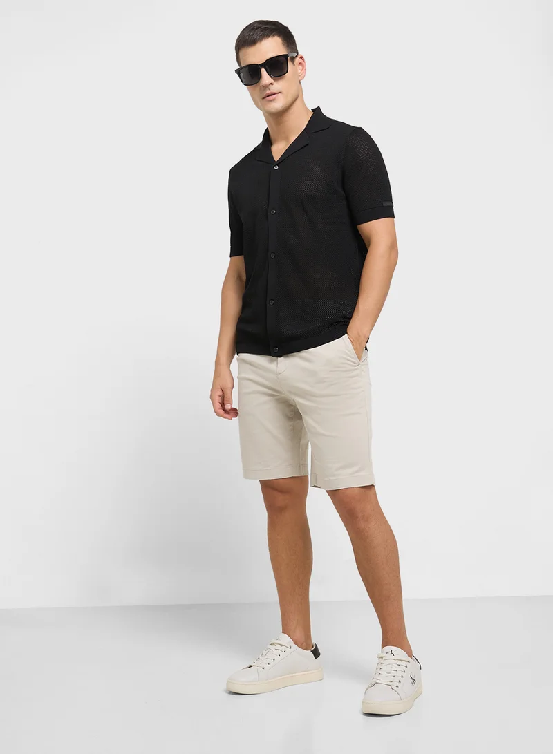 CALVIN KLEIN Regular Fit Straight Shorts