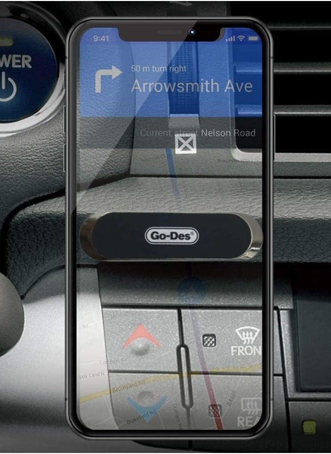 GO-DES - Go-Des Magnetic Universal Support Car Holder GD-HD636 | Strong 6 Magnet Design | Suitable for Any Flat Surface | Hands-Free Convenience - Image 1
