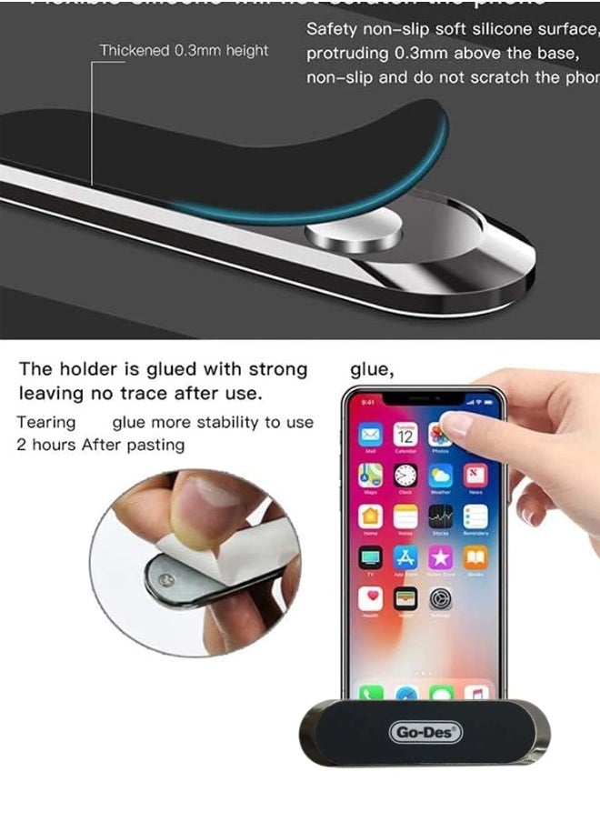GO-DES - Go-Des Magnetic Universal Support Car Holder GD-HD636 | Strong 6 Magnet Design | Suitable for Any Flat Surface | Hands-Free Convenience - Image 1