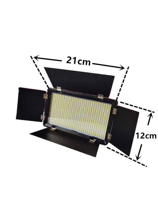 E680 Camera Light Short Video Live Network Red Light LED Camera Square Background Light Anchor Fill Light-Color:0.5 M Bracket  - Image 3