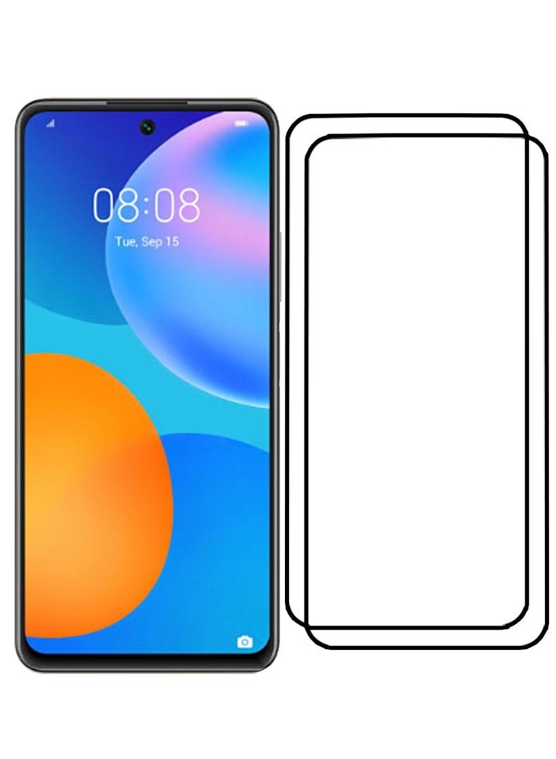 CATANES 2 Pack For Huawei P smart 2021 Screen Protector Tempered Glass Full Glue Back - Image 2