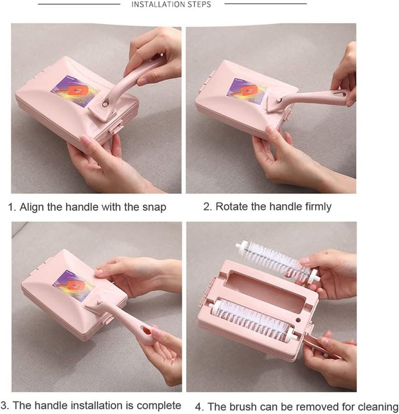 Carpet Crumb Hand Rolling Sweeper Gadget for Home Kitchen Floor Rug Crumb Dusting Supplies Carpet Brush - Image 2