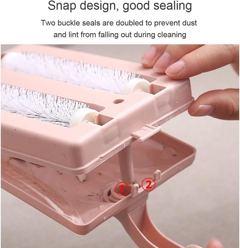 Carpet Crumb Hand Rolling Sweeper Gadget for Home Kitchen Floor Rug Crumb Dusting Supplies Carpet Brush - Image 4