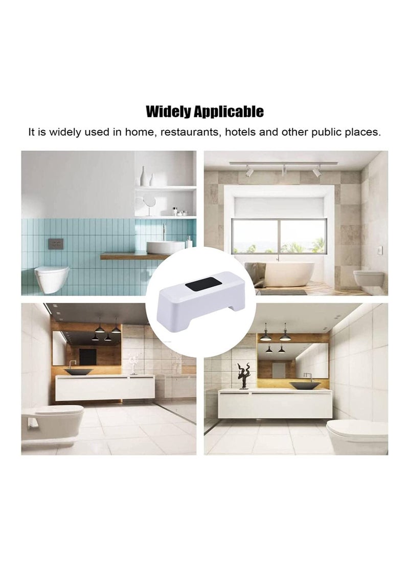 Generic - Automatic Toilet Flusher Toilet Sensor Flush Contact-free Charging Smart Infrared Sensor Presser Public Toilet Hotel Flush - Image 1