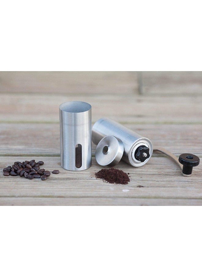 YupFun Manual Coffee Bean Grinder Silver Standard - Image 3