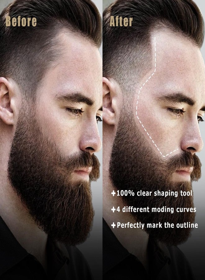 Noerrors White Barber Pencil for Lineup Hairline Outliner Beard Guide Shaping Pencils Magic Barber Chalk for Design Hairline Razor Trace Barber Pencils Set with Sharpener Ruler Brush for Men - Image 4