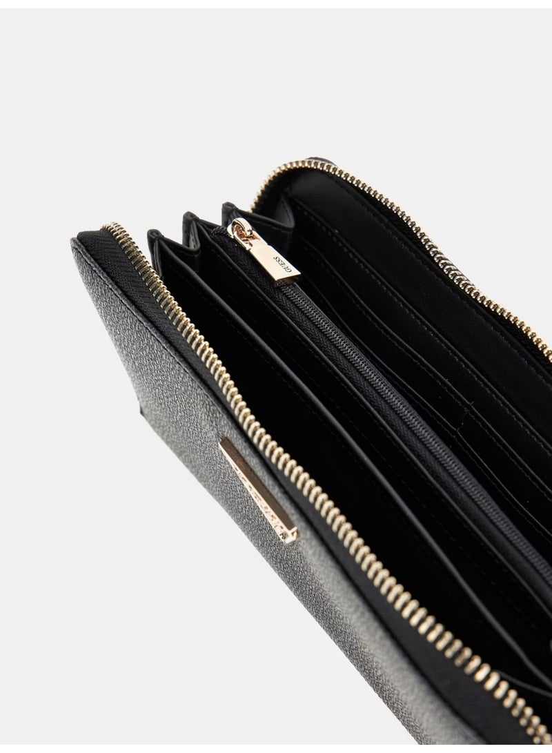 GUESS guess Wallet for Women Camera Bags with Zipper and Classic Black Print - Image 2