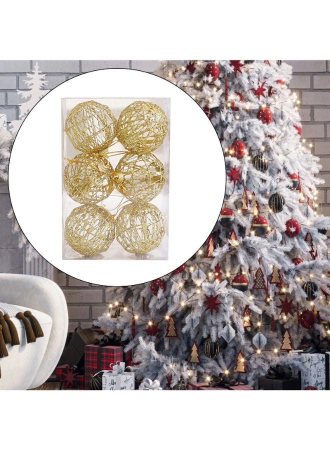 6 pieces - Christmas Ball Decorations - Image 2