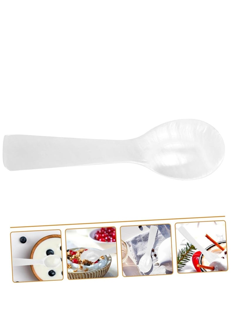 أوزيغالور مجموعة ملعقات الكابيار ملعقة الصدف شعرية ملعقات الكابيار من الحصي الأم الداخلية ذات الأوتاد الكروية للكابيار، البيض، والآيس كريم - Image 5