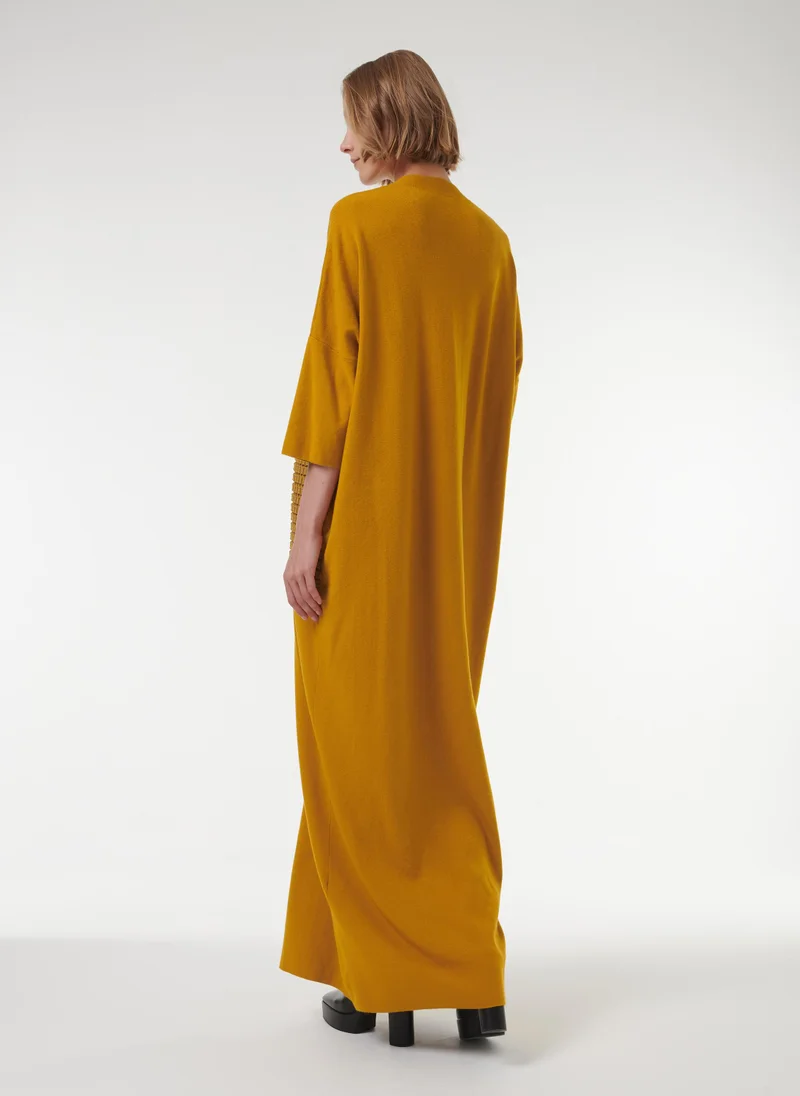 leem  Textured Pocket Kaftan for Women | Best Price UAE