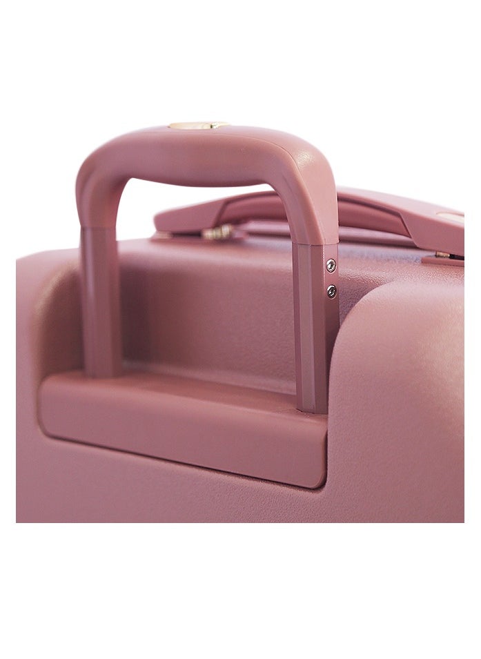 Dkny Allure Hardside Luggage on Wheels for Unisex | Ultra Lightweight ABS on with Spinner Wheels 4 Color Dark Rose