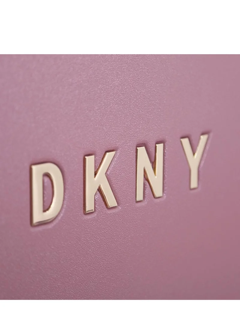 DKNY Dkny Allure Hardside Luggage on Wheels for Unisex | Ultra Lightweight ABS on with Spinner Wheels 4 Color Dark Rose