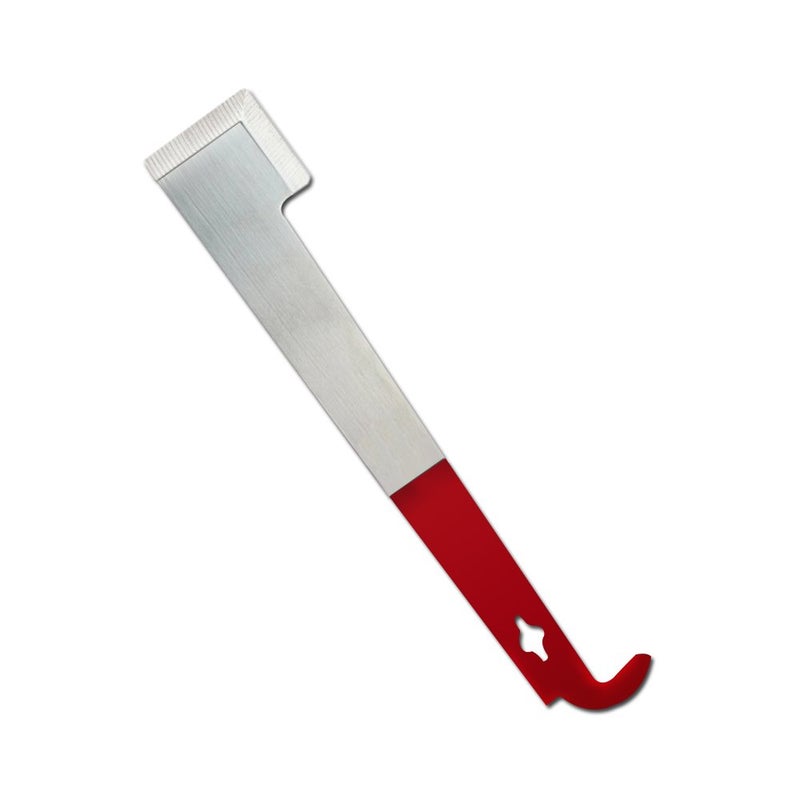 KINGLAKE Steel J Hook Bee Hive Tool Frame Lifter and Scraper,Beekeeping Equipment, 10-1/2-Inch - Image 1