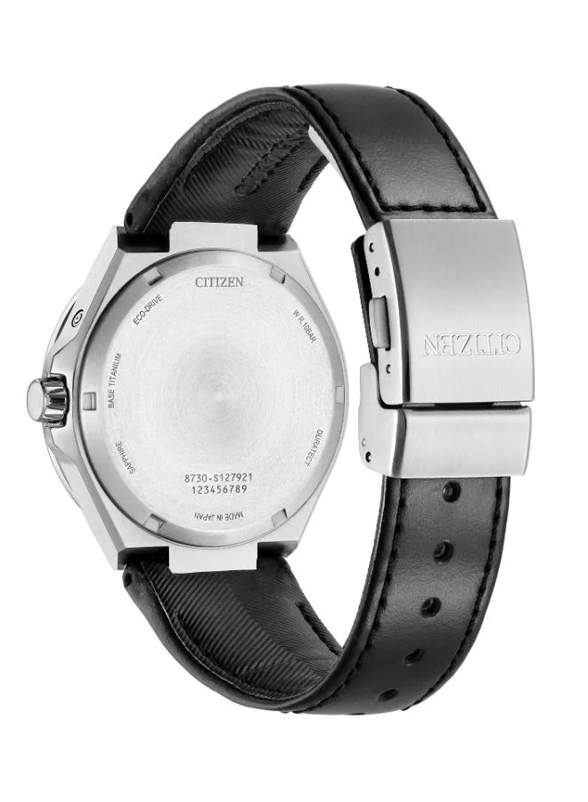 CITIZEN Men's Calf Leather ECO-DRIVE  Watch BU0060-09H - 42 mm