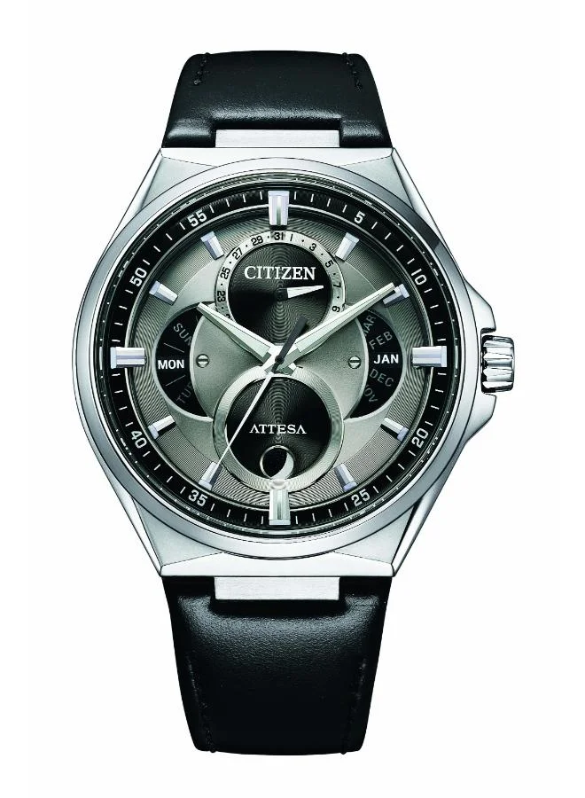 CITIZEN Men's Calf Leather ECO-DRIVE  Watch BU0060-09H - 42 mm