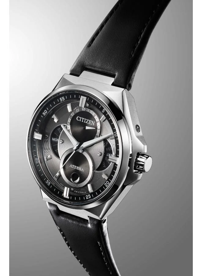 CITIZEN Men's Calf Leather ECO-DRIVE  Watch BU0060-09H - 42 mm