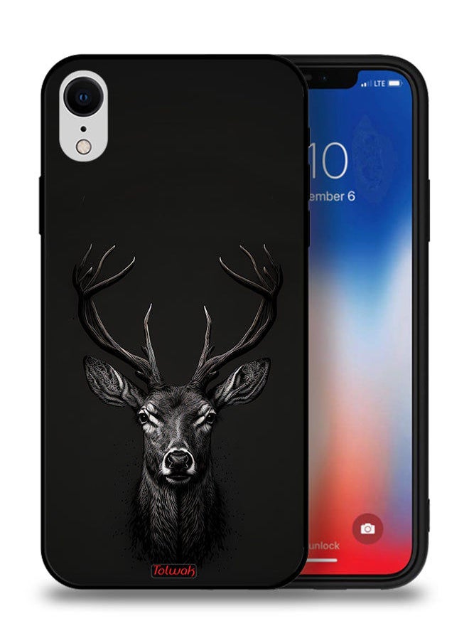 Tolwak - Apple iPhone XR Protective Case Deer Digital Art - Image 1