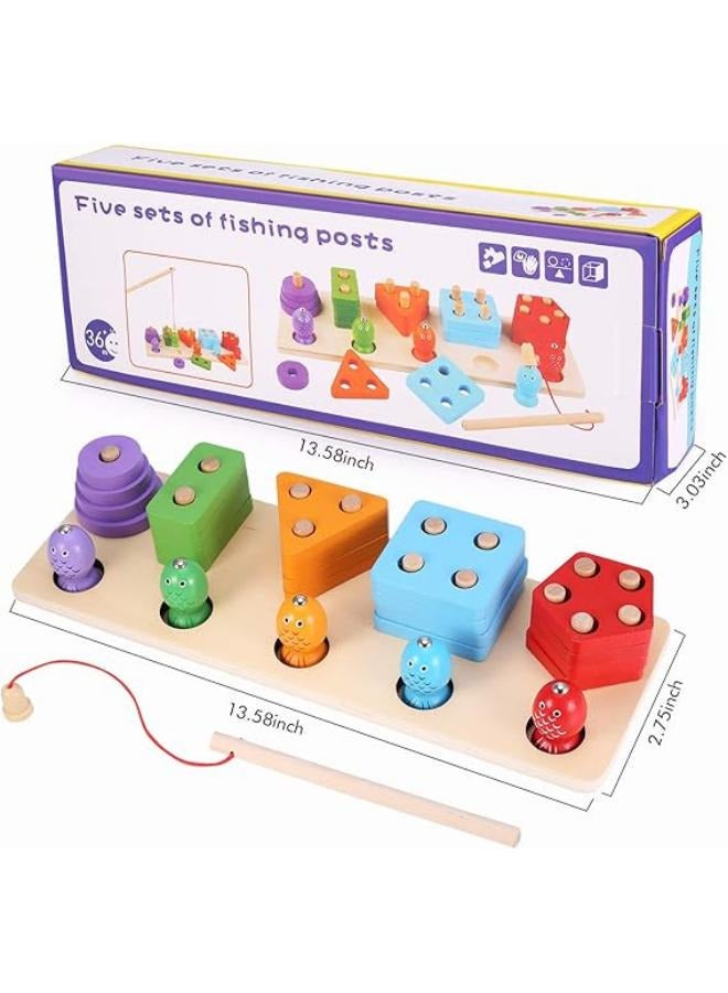 ترتيب أشكال هندسية مع صياد سمك - Image 3