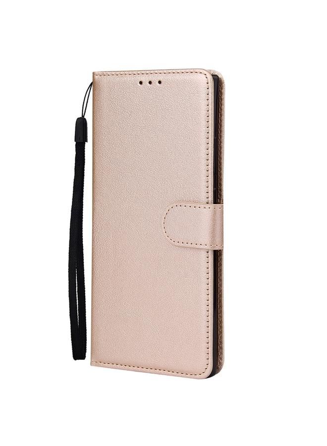 زبون جراب لهاتف Infinix Note 11 Pro، جراب جلدي متعدد الوظائف قابل للطي أفقيًا مع ثلاث فتحات للبطاقات - Image 2