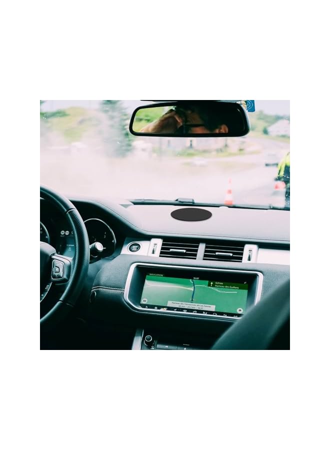 Green Tiger 4pcs Dashboard Adhesive Pad Strong Suction Cup Car Mount Phone Holder Pad Round High Temperature Resistant Adhesive Pads for All Car Models Smooth Surface for Easy Installation - Image 3
