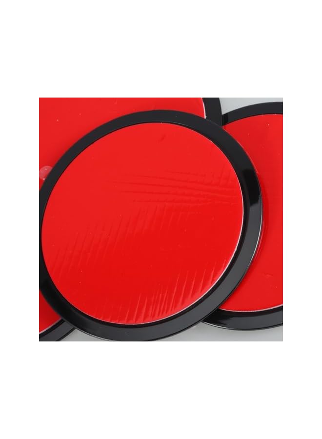 Green Tiger 4pcs Dashboard Adhesive Pad Strong Suction Cup Car Mount Phone Holder Pad Round High Temperature Resistant Adhesive Pads for All Car Models Smooth Surface for Easy Installation - Image 5
