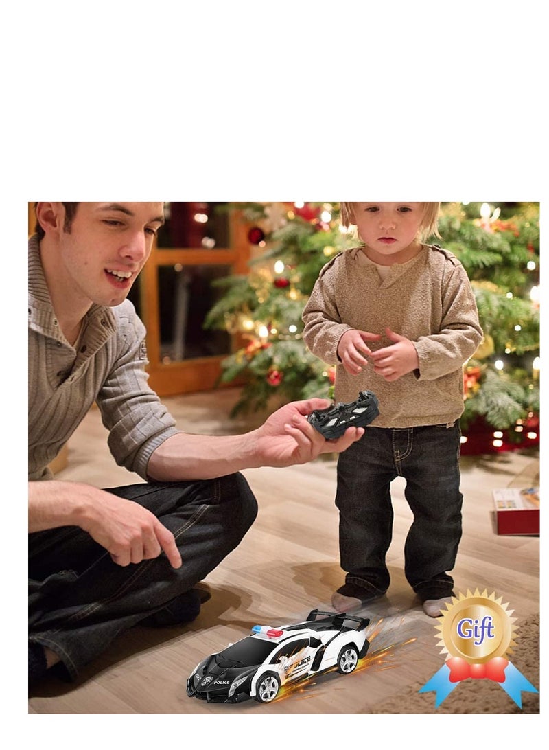 AROAQ Transform Robot RC Car with 2.4g Version Remote And One Button Transforming 360 Degree Rotation  - Image 5