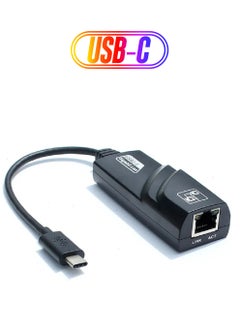Generic Type C To Ethernet Adapter Black  - Image 1