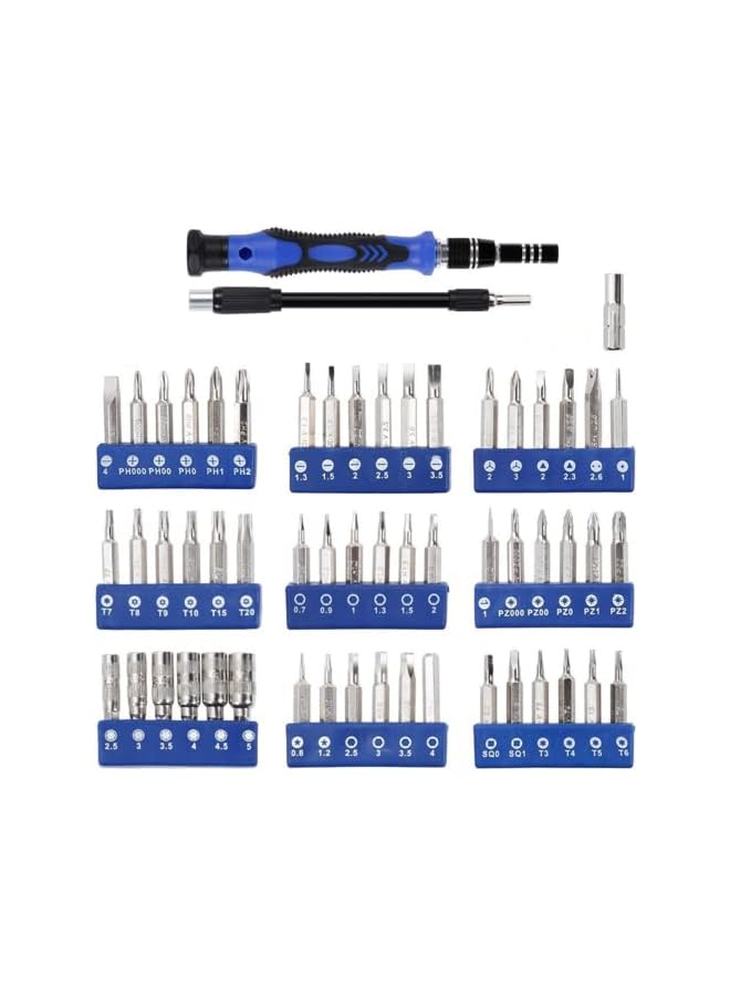 PROMASS promass Precision Screwdriver Set, 58 in 1 Magnetic Driver Repair Tool Kits for Phone, PC, Eyeglasses, Watch, Smartphones and promass Electronic Equipment  - Image 5