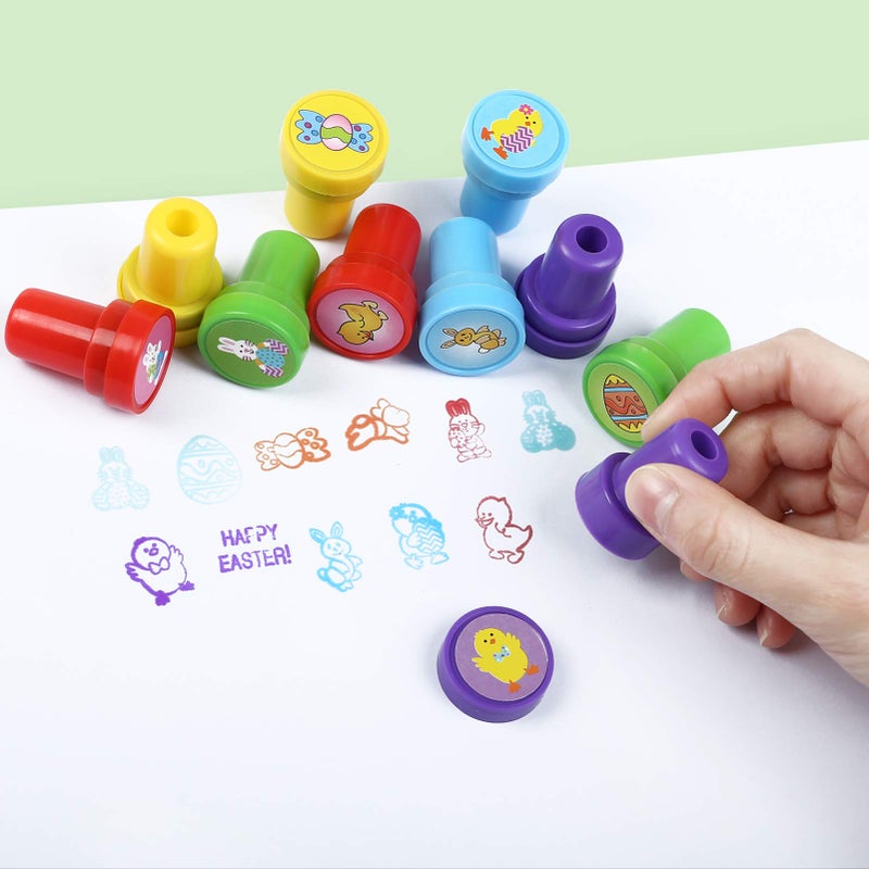 KESOTE Easter Stamps for Kids, Assorted Easter Tattoos for Party Favor Egg Fillers Basket Stuffers - Image 3