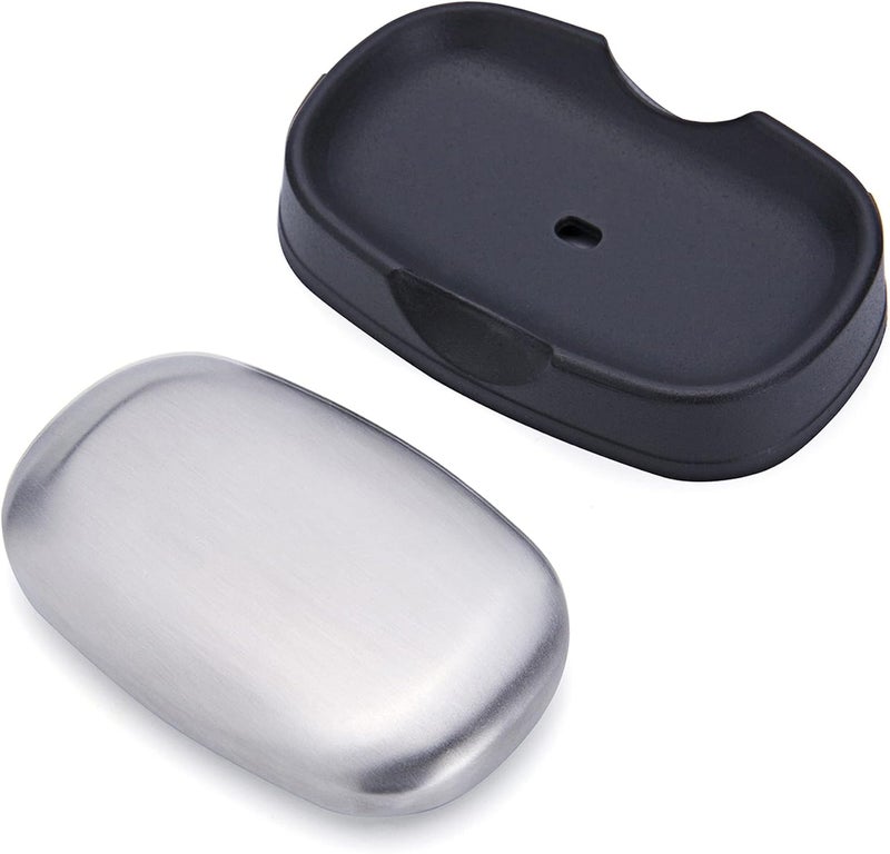 Mihey Stainless Steel Soap Bar Magic Fish Garlic Odor Remover - Image 2