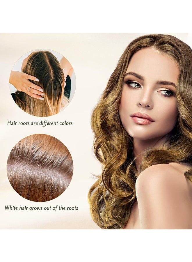 NOVA Black Hair Dye Shampoo, Nova Hair Instant Dye Shampoo, Nova Black Hair Dye Shampoo 3 in 1, Herbal Hair Color Shampoo For Gray Hair Coverage, For Men & Women (Black) - Image 4