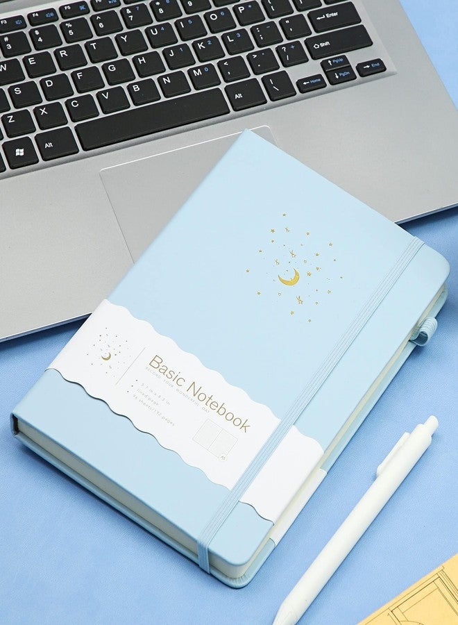 CAGIE Lined Journal Notebook for Work, 196 Pages, Medium 5.7" x 8.3", Hardcover Notebook Journal with Pen Loop, (Sky Blue Ruled) - Image 5
