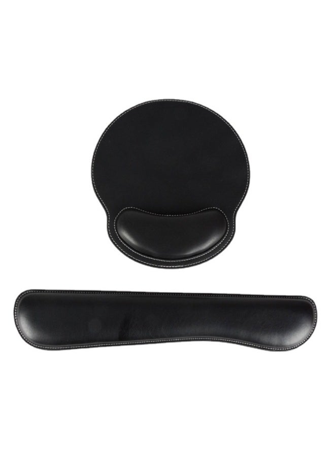 Source Wrist Pad Mouse Pad Keyboard Hand Rest Wrist Pad Laptop Wrist Rest Wrist Pad Mouse Pad Hand Pad Thick-Pattern:Wrist Mouse Pad "PU Brown Square]